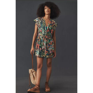 knee length dresses for ladies Demi Mini Dress ~ Wild Meadow Embroidery – Show Me Your Mumu